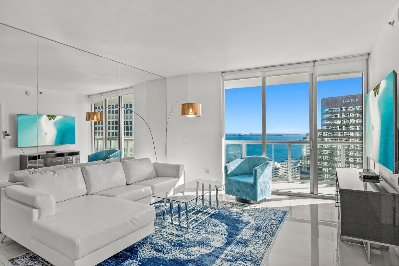 Splendid Unit Outstanding View-W Hotel Brickell Miami Luaran gambar