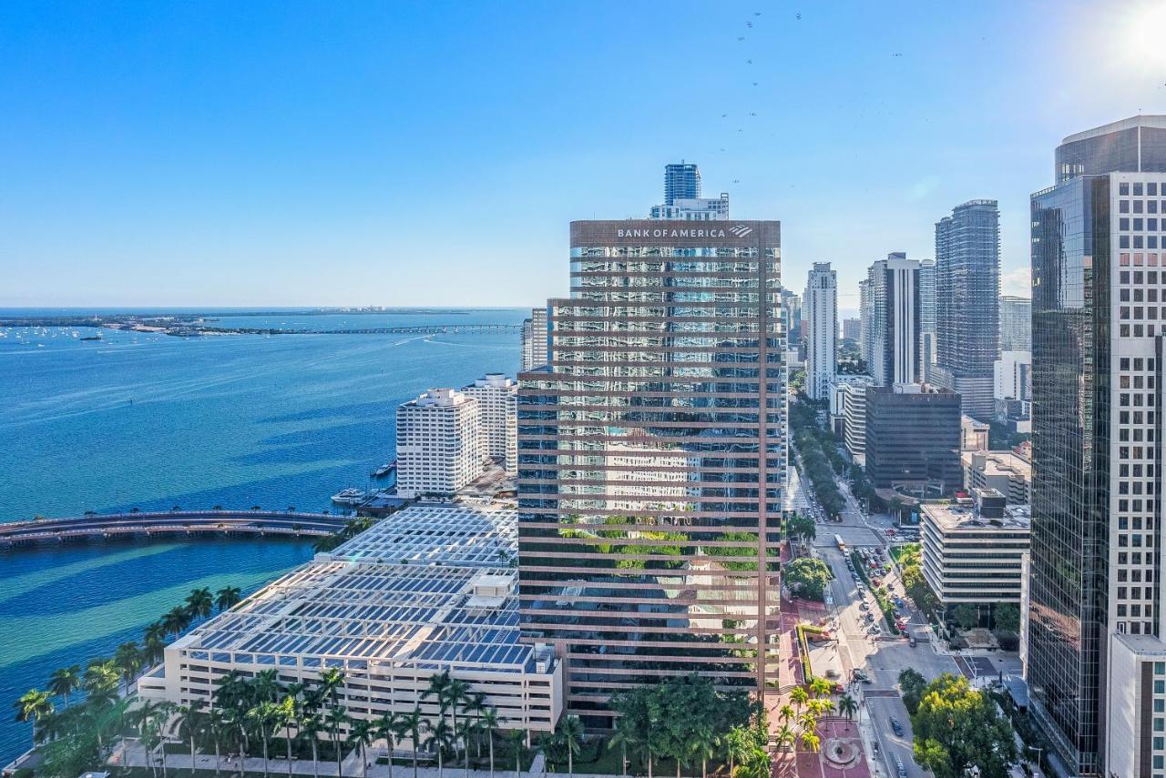 Splendid Unit Outstanding View-W Hotel Brickell Miami Luaran gambar